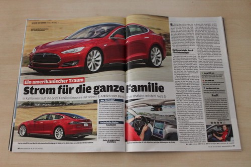 Auto bild 2012 tesla - auto, model