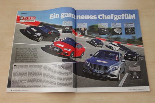 Auto bild 2013 - tesla, model