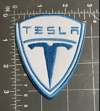 Tesla Logo Aufnäher