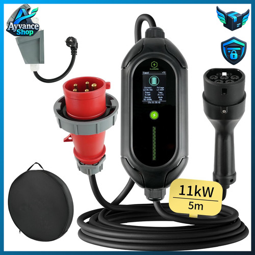 Mobile ladestation 11kw 5m - mobile,