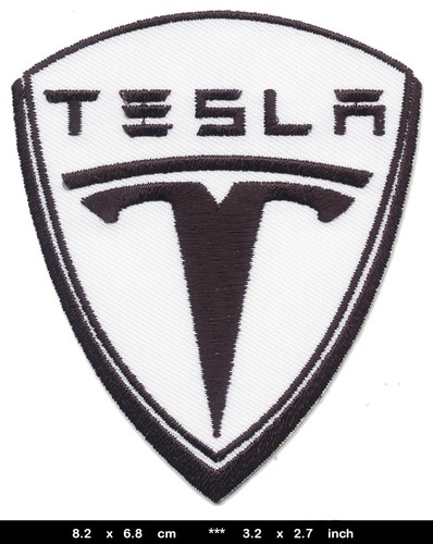 Tesla aufnäher patches - tesla,